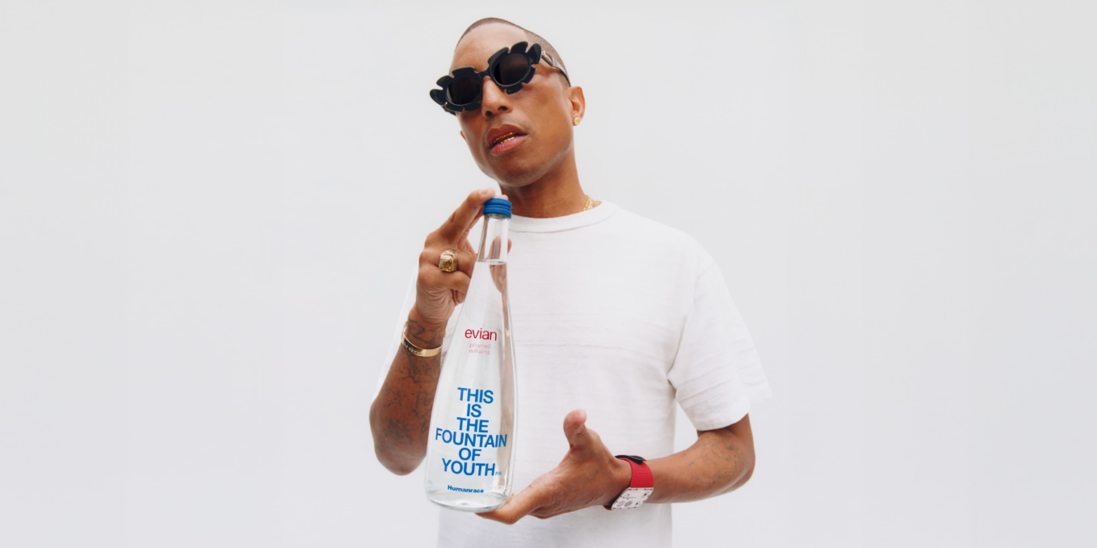 Pharrell Williams X Humanrace X Evian